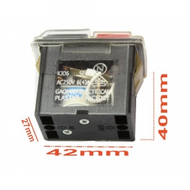 Intrerupator electromagnetic monofazat KJD6 4 pini 6A 220V B-CM0002 Barracuda