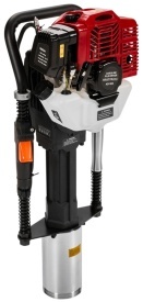 Kafar spalină KraftDele KD11923, 50J, 1,9 kW, pentru bătut stâlpi și piloți de până la 100 mm, cu inele reductoare - Img 5