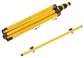 Lampă de lucru LED dublă pe stativ telescopic KraftDele KD3692, 16000 lm, 2x100W, IP65, lumină rece pentru atelier și șantier - Img 9