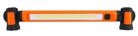 Lampă LED de atelier MaxRom V87525, 10W COB, 1000 lm, acumulator Li-Ion 2600 mAh, corp rotativ 360° cu magneți și cârlige - Img 8