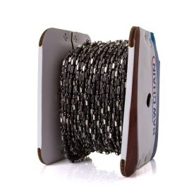 Lanț tăietor pe rolă Mar-Pol 3/8", 1,3 mm, 1640 zale, cu 30 conectori și 32 ambalaje pentru fierăstraie cu lanț - Img 3