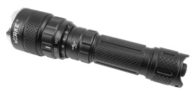 Lanternă LED din aluminiu MaxRom 1500 lm cu lumină albă, roșie și verde, acumulator 2000 mAh, rază de iluminare până la 480 m - Img 12
