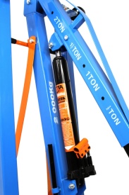 Macara de atelier hidraulică Mar-Pol M80405C, capacitate maximă 2T, braț reglabil în 4 trepte, pliabilă - Img 5