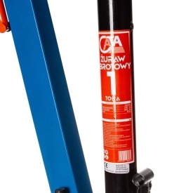 Macara pivotantă hidraulică Mar-Pol M80406, 1T, braț extensibil cu 4 poziții și rotire 360° pentru atelier sau vehicul - Img 5