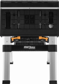Masă de lucru multifuncțională pliabilă 350 kg KraftDele KD11870 – banc de lucru / suport tăiere 82×63 cm - Img 7