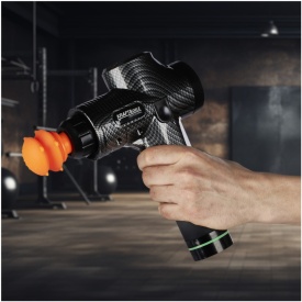 Masajer muscular cu percuție KraftDele KD3081, 125W, 9 capete, 30 trepte de viteză, ecran LCD, fără fir - Img 11