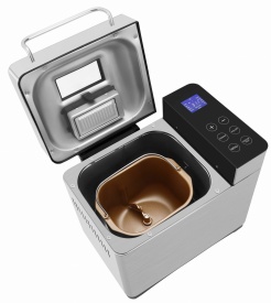 Mașină automată de făcut pâine KraftDele KD4220, 19 programe, 800W, capacitate 1000 g, panou tactil și dozator automat - Img 11