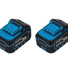 Mașină de găurit și înșurubat cu acumulator KraftDele KD3355, 21V, 2 baterii 2Ah, cu accesorii și valiză - Img 3