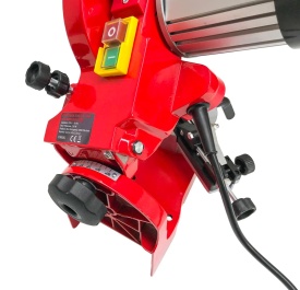 Mașină electrică de ascuțit lanțuri 230W MaxRom, disc 145 mm, menghină rotativă cu unghi reglabil - Img 6