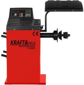 Mașină semi-automată de echilibrat roți KraftDele KD5841 – 230V, jante 10–24” - Img 11