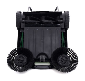 Măturătoare manuală mecanică KraftDele KD5143, lățime de lucru 65 cm, colector 20 L pentru alei, curți și pavaje - Img 12