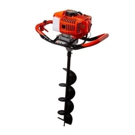 Motoburghiu pământ 1 persoană Mar-Pol M84000/3, 62 cc, 2,3 kW, cu burghie 100/150/200 mm pentru garduri și plantări