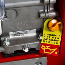 Motocultor pe benzină MAR-POL 196cc M83254 – motor LONCIN 6.5 CP, lățime 48 cm - Img 4