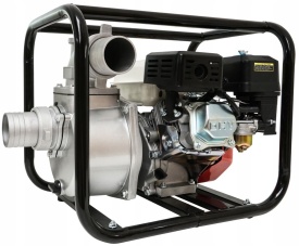 Motopompă de apă VERKE 3 inch, 48000 l/h, motor 4 timpi 6,5 CP, înălțime de pompare 30 m - Img 8