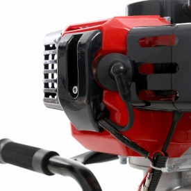 Motor pentru foreză de pământ pe benzină KraftDele KD174, 5.2 CP, 3.8 kW, 2 timpi, fără burghiu inclus - Img 4