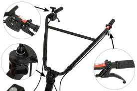 Motosapă profesională DEMON 4T 196cc M83253 – putere 7 CP, lățime reglabilă 30-85cm, adâncime 33cm, mers înainte/înapoi - Img 6
