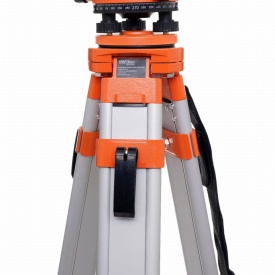 Nivela optică profesională KraftDele KD1095 cu stativ, lată de măsurare și geantă rigidă pentru lucrări de nivelare - Img 9
