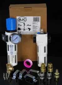 Odvadnitor cu regulator și ungător pneumatic 1/2 inch Mar-Pol M80645 pentru prepararea aerului comprimat - Img 4