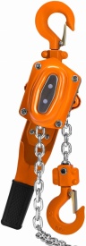Palan manual cu pârghie și lanț KraftDele KD3503 – 0.75 tone, 2 metri, Oțel vopsit în câmp electrostatic - Img 5