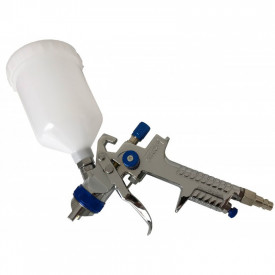 Pistol de vopsit pneumatic HVLP 1.3mm pahar 600 ml V81295 Verke - Img 2
