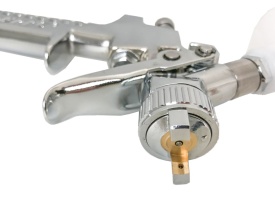 Pistol de vopsit pneumatic HVLP VERKE H-2000P 0,8 mm, rezervor superior 125 ml, pentru retușuri și finisaje precise - Img 10