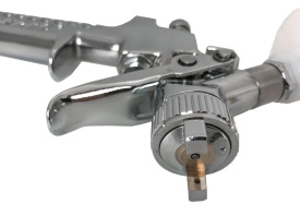 Pistol de vopsit pneumatic HVLP VERKE H-2000P, duză 1,0 mm, rezervor 125 ml, pentru finisaje și retușuri precise - Img 9