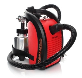 Pistol electric de vopsit cu compresor KraftDele KD1506, 600W, rezervor 1000 ml, duză 1,8 mm - Img 5