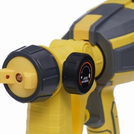 Pistol electric de vopsit KraftDele KD1656, 500W, rezervor 1000 ml, 3 duze pentru acoperire uniformă - Img 4