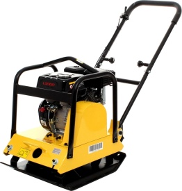 Placă compactoare bidirecțională KraftDele KD1184 – 5.5CP, 16kN, 90Hz, motor Loncin 196cc, 54x45cm, 30cm adâncime, 92kg
