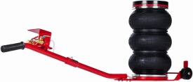 Podnoșnic pneumatic tip bałwanek KraftDele KD470, 3,5T, ridicare 150-400 mm, pentru service auto și garaj - Img 9