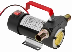Pompa electrică 12V pentru transfer motorină și ulei KraftDele KD1159, portabilă, cu filtru extern și alimentare la acumulator - Img 2