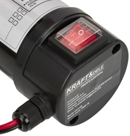 Pompa electrică 12V pentru transfer motorină și ulei KraftDele KD1159, portabilă, cu filtru extern și alimentare la acumulator - Img 12