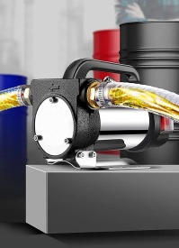 Pompa electrică de transfer ulei și motorină 230V, 180W, debit 50 l/min, MaxRom V80169 - Img 10
