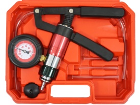 Pompă manuală de vacuum cu vacuummetru VERKE pentru diagnosticare auto, testare sisteme BARO, PCV și EGR - Img 4