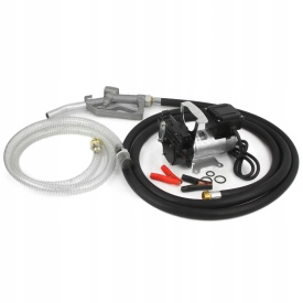 Pompa pentru ulei și motorină 12V/24V Mar-Pol M66902, set complet cu furtunuri și accesorii - Img 2
