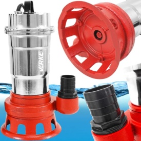 Pompa submersibilă pentru apă murdară VERKE MF-550, 2 țoli, 0,55 kW, 15000 l/h, cu turbină de mărunțire - Img 7