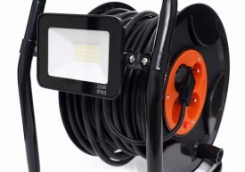 Prelungitor electric pe tambur KraftDele KD4037, 30 m, 4 prize 250V/6A, lampă LED 20W IP65 - Img 9