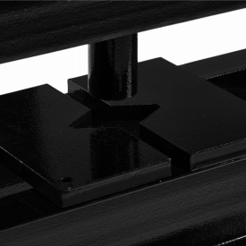 Presă hidraulică de atelier 20T KraftDele KD329, cu pompă manuală și platformă reglabilă pe 8 niveluri - Img 8