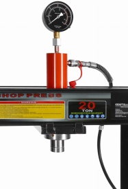 Presă hidraulică de atelier 30T KraftDele KD5876 cu piston glisant lateral și platformă reglabilă pe 8 niveluri - Img 8