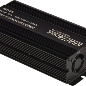 Priză mobilă 230V din baterie auto 12V, invertor sinus pur KraftDele KD1256, 500W putere continuă, 1000W vârf, cu USB - Img 5