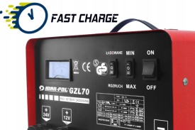 Prostownik auto Mar-Pol GZL-70 12V/24V cu funcție FAST CHARGE și asistare la pornire, control din telecomandă - Img 10