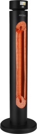 Radiator electric cu infraroșu KraftDele KD6502, 2500 W, cu telecomandă, oscilație și protecție IP65 pentru terasă, garaj și atelier