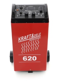 Redresor auto cu funcție de pornire KraftDele KD1915, LCD, 250A, 12V/24V, pentru acumulatori 20-600Ah - Img 8