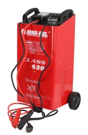 Redresor auto cu funcție de pornire Mar-Pol CLASS 430, 12V/24V, pentru acumulatori 40-400Ah, cu ampermetru LCD - Img 8