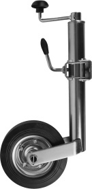 Roată de sprijin pentru remorcă KraftDele KD469 cu colier de prindere, capacitate 150 kg, roată 200 mm - Img 7