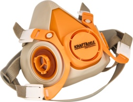 Semimască de protecție pentru vopsire KraftDele KD10030 cu filtre pentru vapori, gaze, praf și aerosoli, mărime L - Img 3