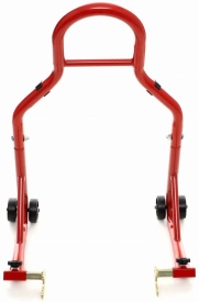 Set 2 standuri moto față și spate KraftDele KD341, suporturi service pentru ridicare și întreținere motocicletă - Img 4