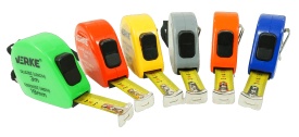 Set 24 rulete retractabile MaxRom 3 m x 17 mm, colorate, cu bandă din oțel și protecție din nylon - Img 4