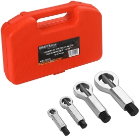 Set 4 prese tăietoare pentru piulițe KraftDele KD12505, 9-27 mm, pentru demontarea piulițelor blocate și ruginite - Img 3