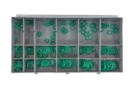Set 900 inele O din HNBR rezistente la ulei, cu organizator de depozitare, pentru vulcanizare și etanșări auto MaxRom V06742 - Img 12